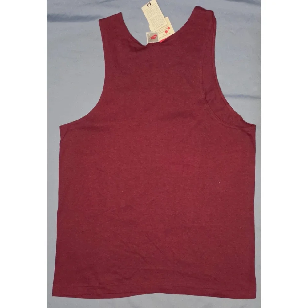 Vintage 90s NIKE tank top L muscle gym beach swoosh Deadstock With Tags Rare
